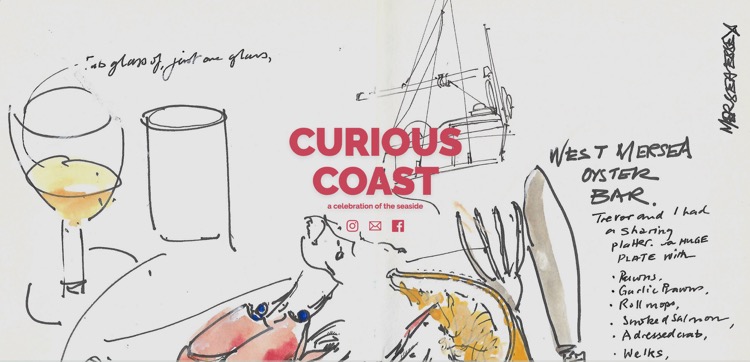 curious coast frontpage