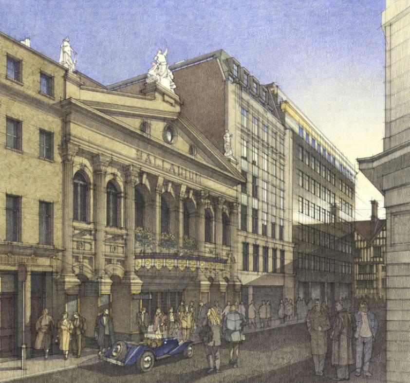  argyll street: adding a 7th floor adjacent to the London Palladium 