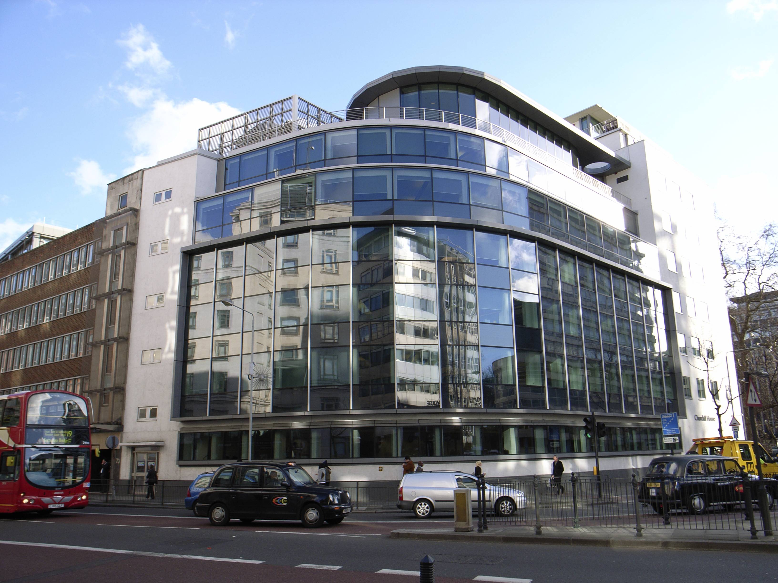  churchill house: office improvements  