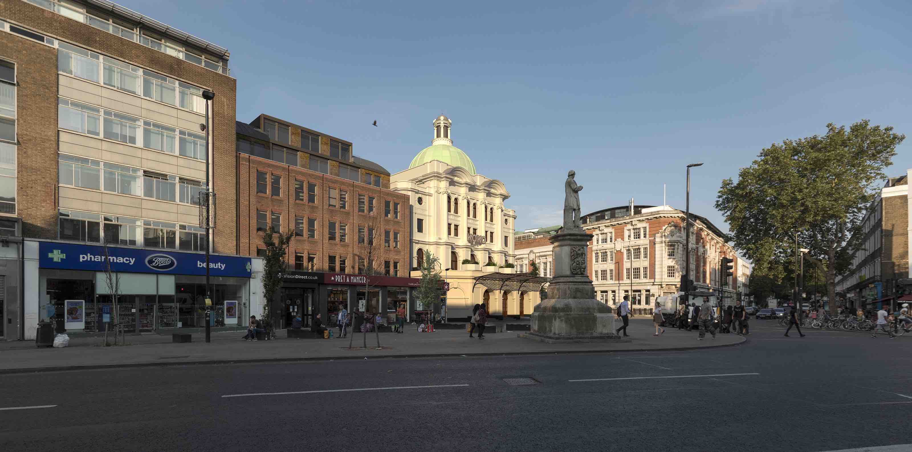  camden high street:offices and flats 
